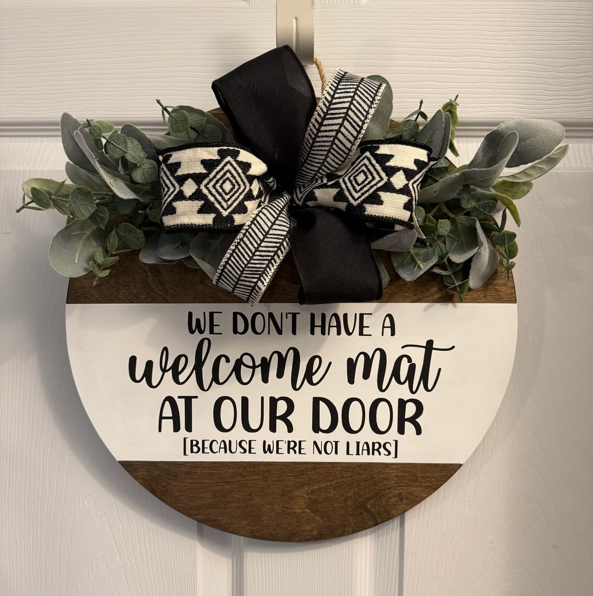 no welcome mat