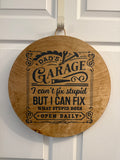 Dad’s garage