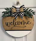 welcome black/white