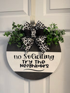 no soliciting