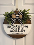 no soliciting