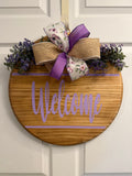 Welcome purple