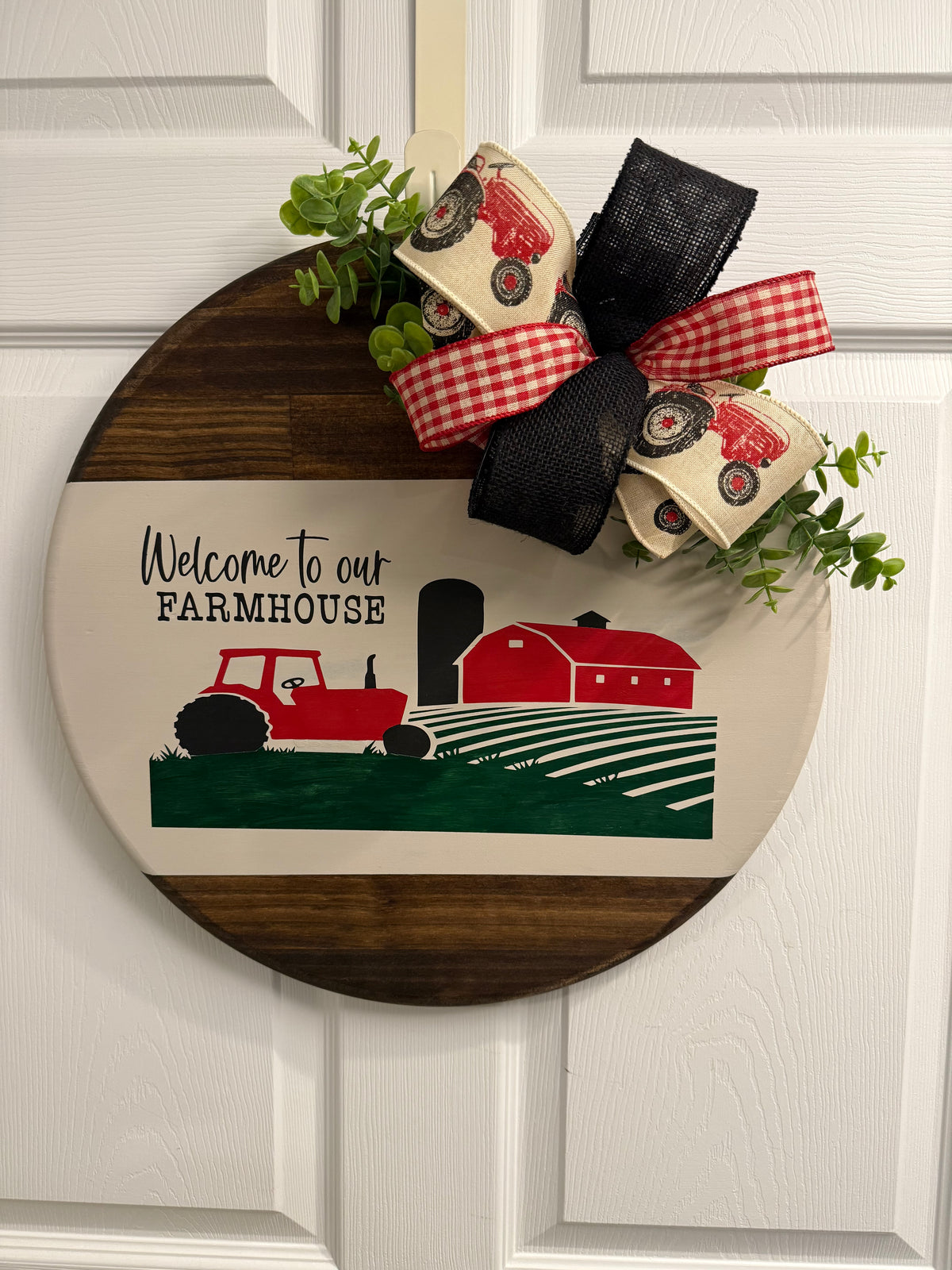Welcome red tractor