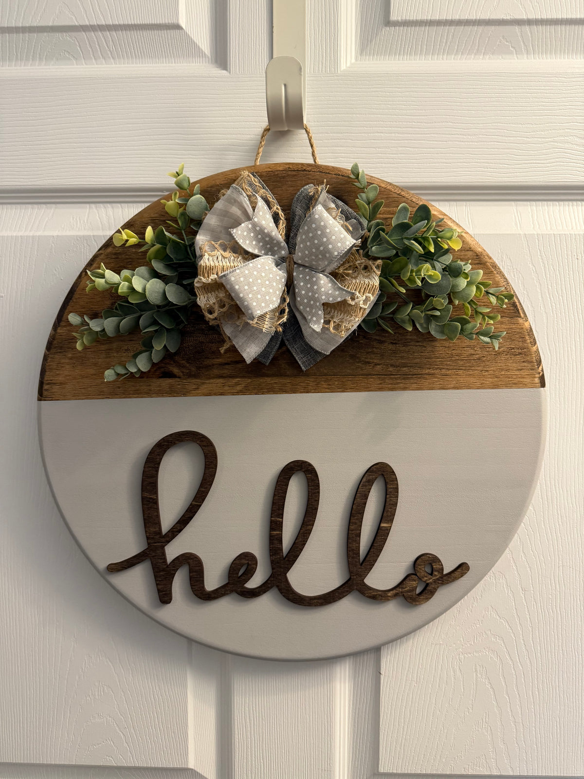 Hello 3D lettering 18"