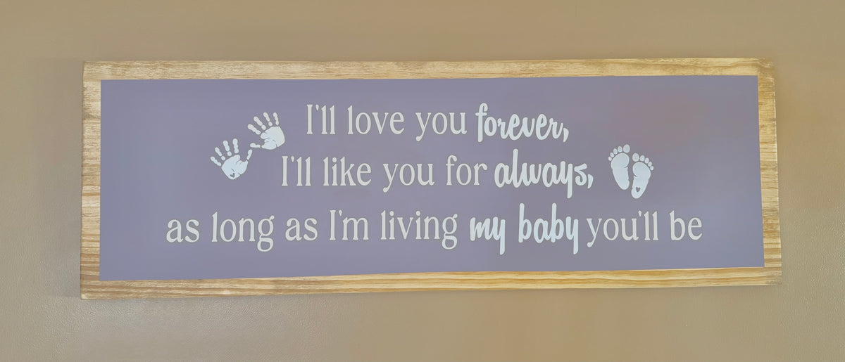 I'll love you forever 3'