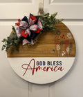 God bless America 18"