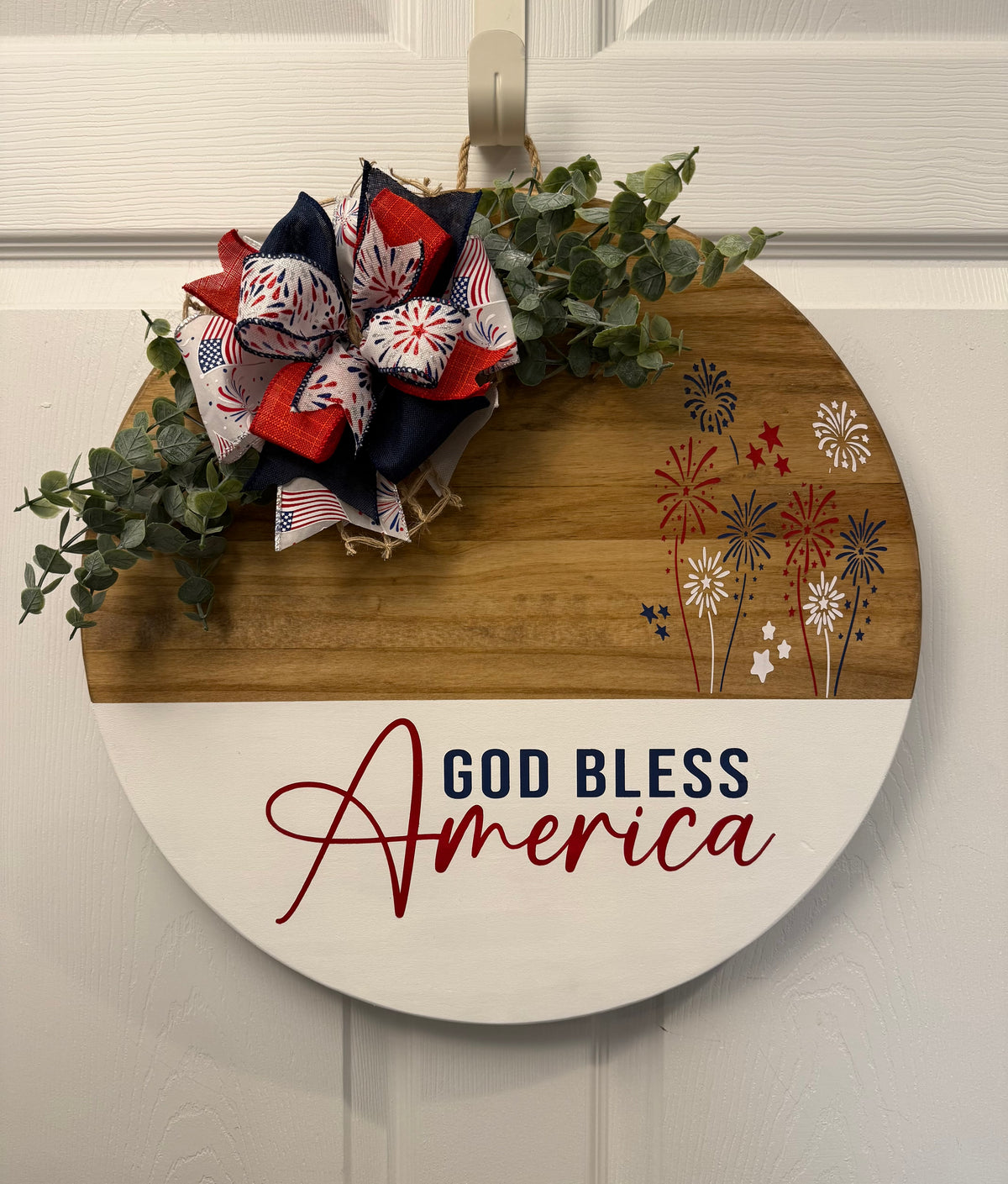 God bless America 18"