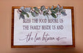 Bless the food 16x24"